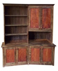 Image of Television dresser in walnut